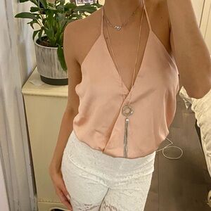 Baby pink blouse